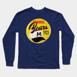 Milwaukee Bears 1923 • Milwaukee, Wisconsin Long Sleeve T-Shirt